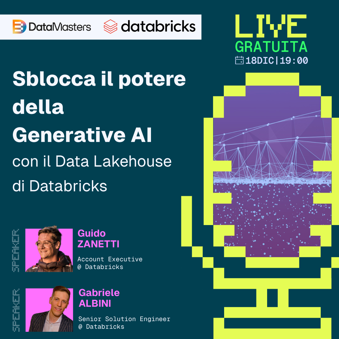 Data Lakehouse di Databricks: il potere della Generative AI