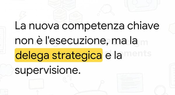 Delega strategica e supervisione
