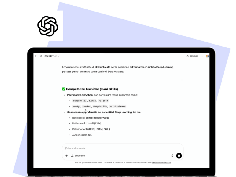 Casi d'uso AI: job descriptions