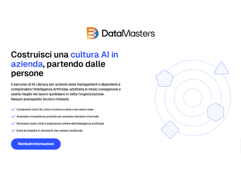 Percorso di AI Literacy per aziende