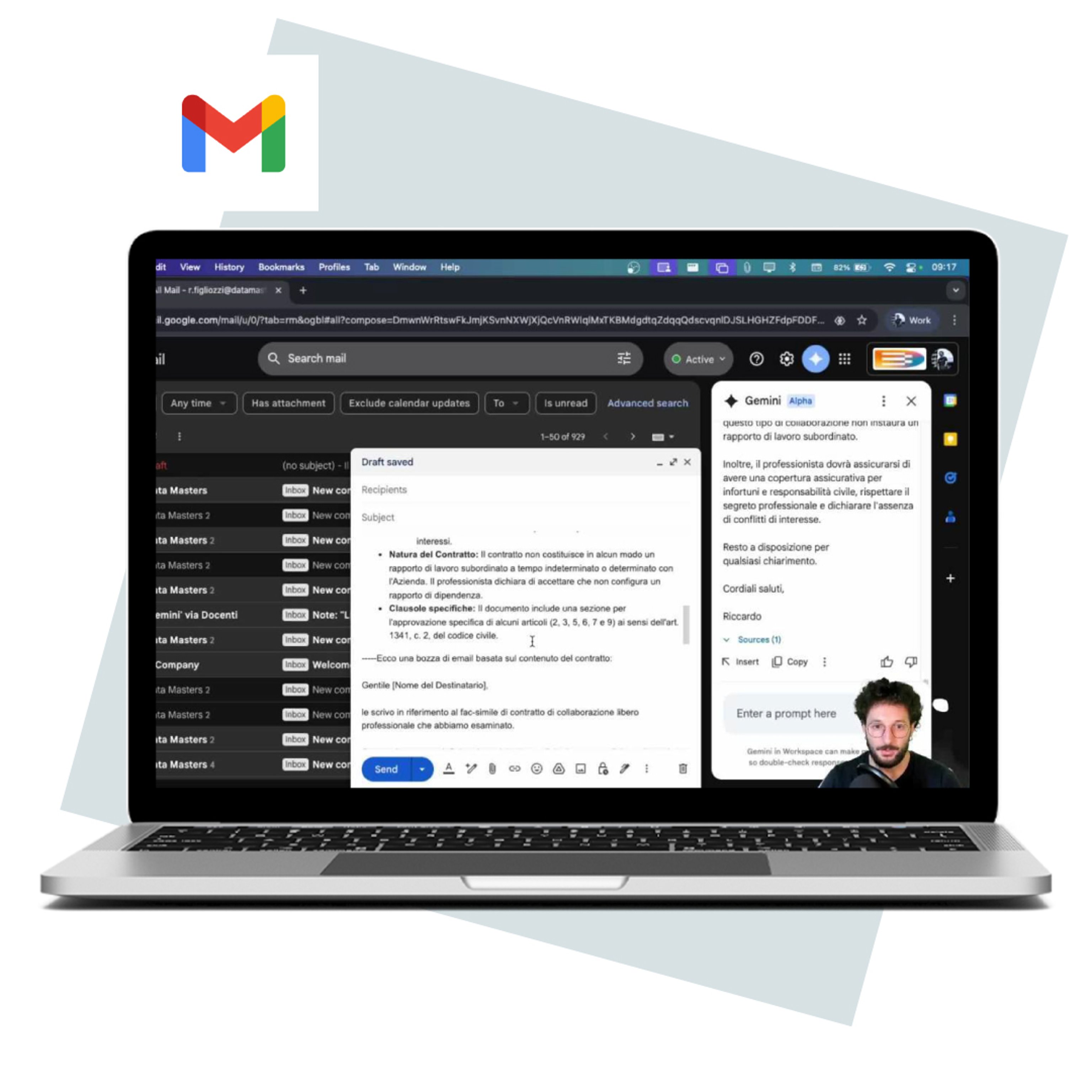 gemini in gmail