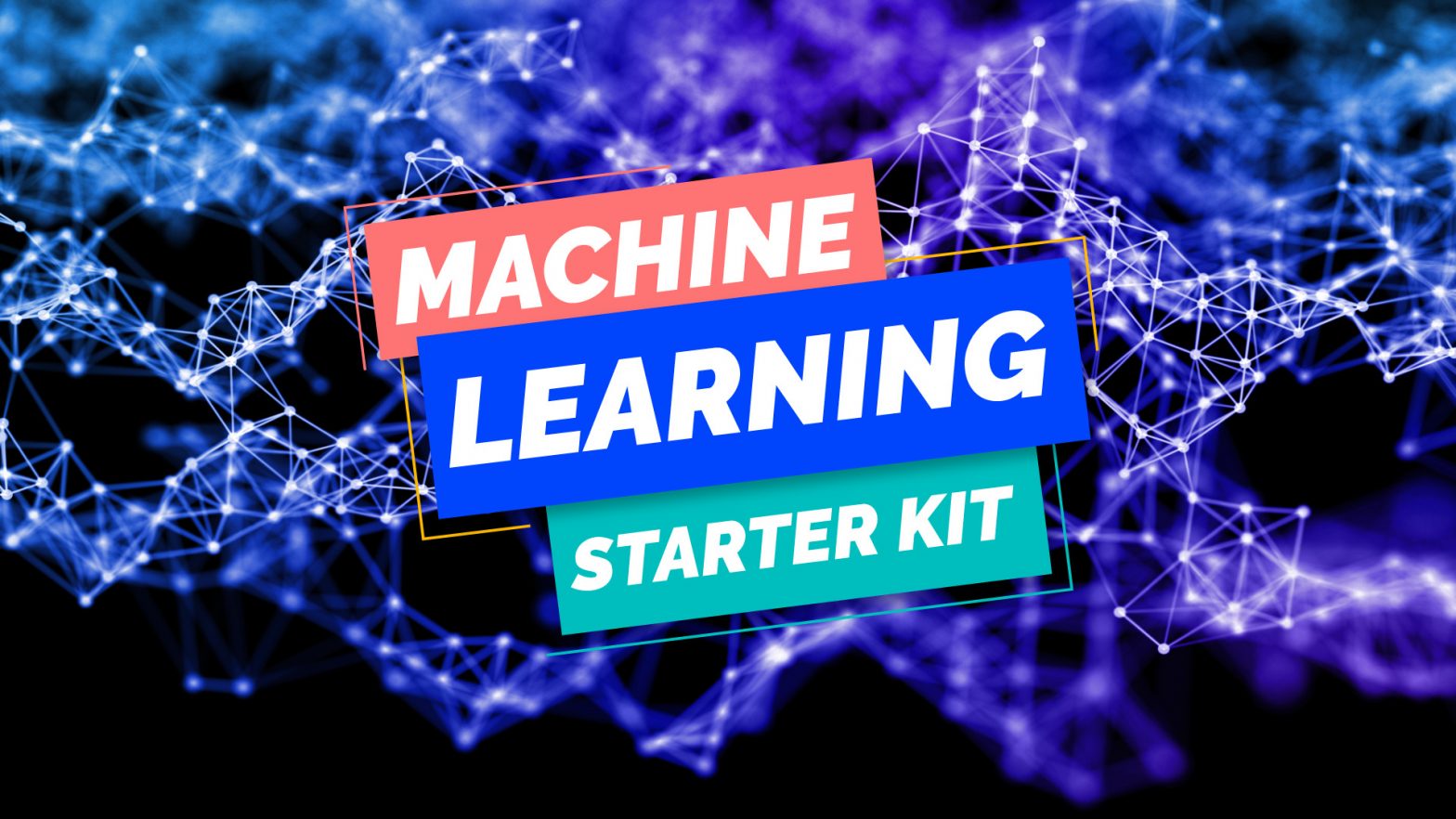 Machine Learning Starter Kit con connessioni di rete neurali in background